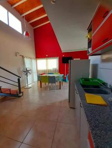 Köök või kööginurk majutusasutuses Complejo El Espinillo