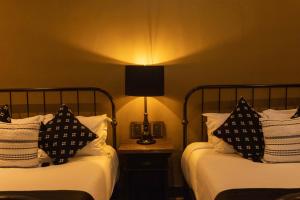 Postel nebo postele na pokoji v ubytování Hacienda El Salitre Hotel & Spa