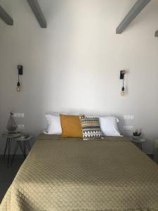 Voodi või voodid majutusasutuse Afrodete Hotel toas