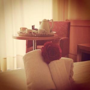 Posezení v ubytování Best Western Hotel I Triangoli