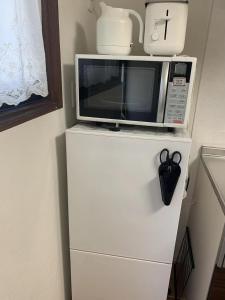 A kitchen or kitchenette at 京町屋 京都*缘屋kyoto*Enishiya 开业特价&免费早餐供应 NewOpen