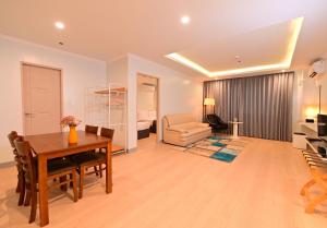 Χώρος καθιστικού στο T Shine Resort and Spa