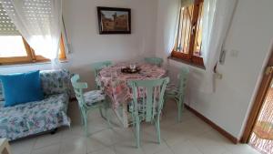 Posezení v ubytování Chalet en el Orbigo