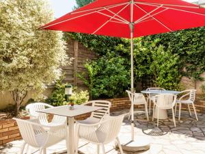 Zahrada ubytování ibis Styles Asnieres Centre