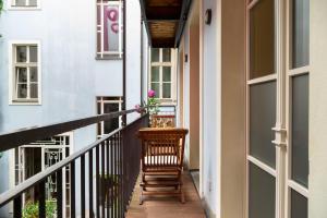 Balkoni atau teres di numa I Belfort Rooms & Apartments