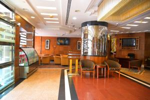 Posezení v ubytování ABJAD CROWN HOTEL