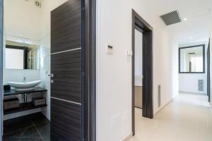 A bathroom at Villa Finibus Terrae