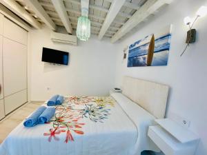 TV a/nebo společenská místnost v ubytování Luz, aire y mar Grupo AC Gestion