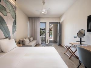 Posteľ alebo postele v izbe v ubytovaní Mossa Well Being Hotel