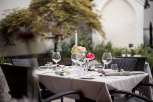 Zahrada ubytování Boutique Hotel Zum Rosenbaum