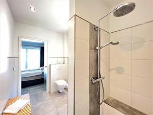 Koupelna v ubytování Apartment MeerLeben, Am Alten Deich 28 (Parkplatz 114)