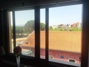 Balkón alebo terasa v ubytovaní Alojamiento en primera línea de playa. Vilagarcía.