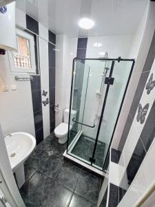 Koupelna v ubytování ApartHotel RioNi