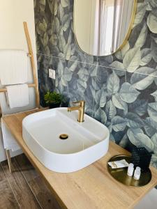 Koupelna v ubytování A casa di Alberta B&B Relais