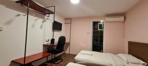 Postel nebo postele na pokoji v ubytování Misto Hotel