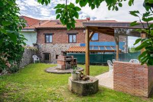 Zahrada ubytování Casa con jardín cerca de la playa El porton