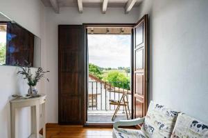 Balkón nebo terasa v ubytování Casa con jardín cerca de la playa El porton