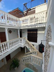 Balcony o terrace sa Casa Gran Fuente