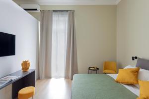 TV a/nebo společenská místnost v ubytování Mori's Rooms