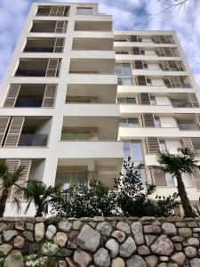 O edifício onde o apartamento está situado