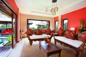 Zona d'estar a Villa Bukit Nusa Lembongan