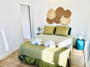 Postel nebo postele na pokoji v ubytování Charming apartment in the wonders of Córdoba