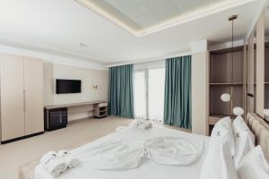 TV a/nebo společenská místnost v ubytování Delight Hotel & SPA
