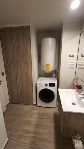 Køkken eller tekøkken på Departamento Robles del Volcan + 8 billeder