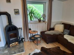 Część wypoczynkowa w obiekcie Appartement 'Oachkatzl'