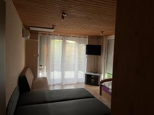 TV a/nebo společenská místnost v ubytování Apartment Jane