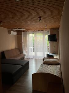 Posezení v ubytování Apartment Jane
