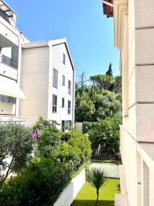Vonkajšia záhrada v ubytovaní Mangio Dubrovnik Silver