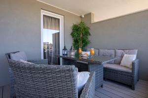 Posedenie v ubytovaní Morska vila 6 Luxury Apartment Žnjan