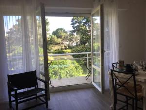Balkón alebo terasa v ubytovaní Le Parc plein centre près de la Grande plage