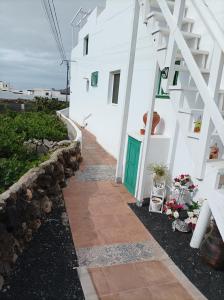 Balkón alebo terasa v ubytovaní Casa Antonia Reyes, a la sombra de Famara