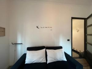 Posteľ alebo postele v izbe v ubytovaní Black and White Home