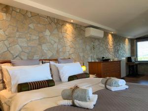 埃帕诺米DoorMat# Wait 'N Sea, Jacuzzi, Luxury Stone House的相册照片