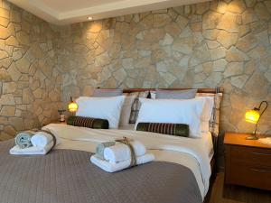 埃帕诺米DoorMat# Wait 'N Sea, Jacuzzi, Luxury Stone House的相册照片
