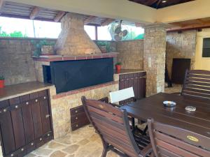 埃帕诺米DoorMat# Wait 'N Sea, Jacuzzi, Luxury Stone House的相册照片