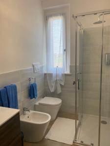 Koupelna v ubytování B&B Il Melograno