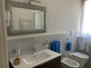 Koupelna v ubytování B&B Il Melograno