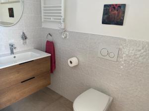 Koupelna v ubytování B&B Il Melograno