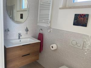 Koupelna v ubytování B&B Il Melograno