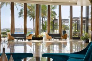 Posezení v ubytování Radisson Blu Hotel & Convention Center, Alexandria