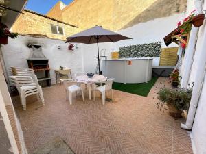 Patio nebo venkovní prostory v ubytování La Trilla