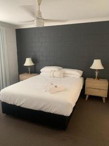 Ein Bett oder Betten in einem Zimmer der Unterkunft Archipelago Apartments Esperance