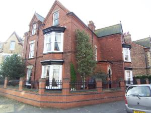 The building where the guesthouse is located 