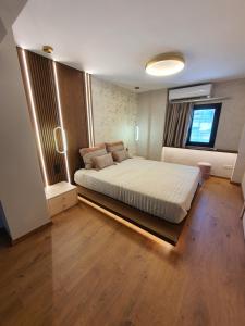 Posteľ alebo postele v izbe v ubytovaní Adell Miramare Golden Loft
