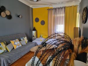 Posezení v ubytování Charming Volos House 1