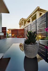 A balcony or terrace at Elia Room & Garden II (new entry)